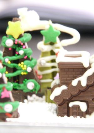 まだ間に合う、クリスマスツリーチョコ-レシピのメイン写真