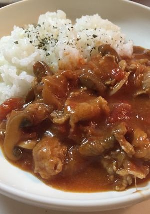 時短‼︎簡単‼︎トマト缶でハヤシライス♡-レシピのメイン写真