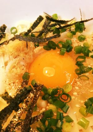 生姜を効かせた釜玉うどん-レシピのメイン写真