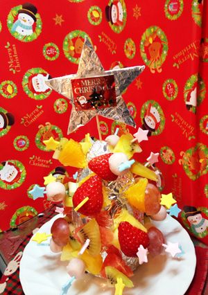 デザートピンチョスでツリー☆-レシピのメイン写真