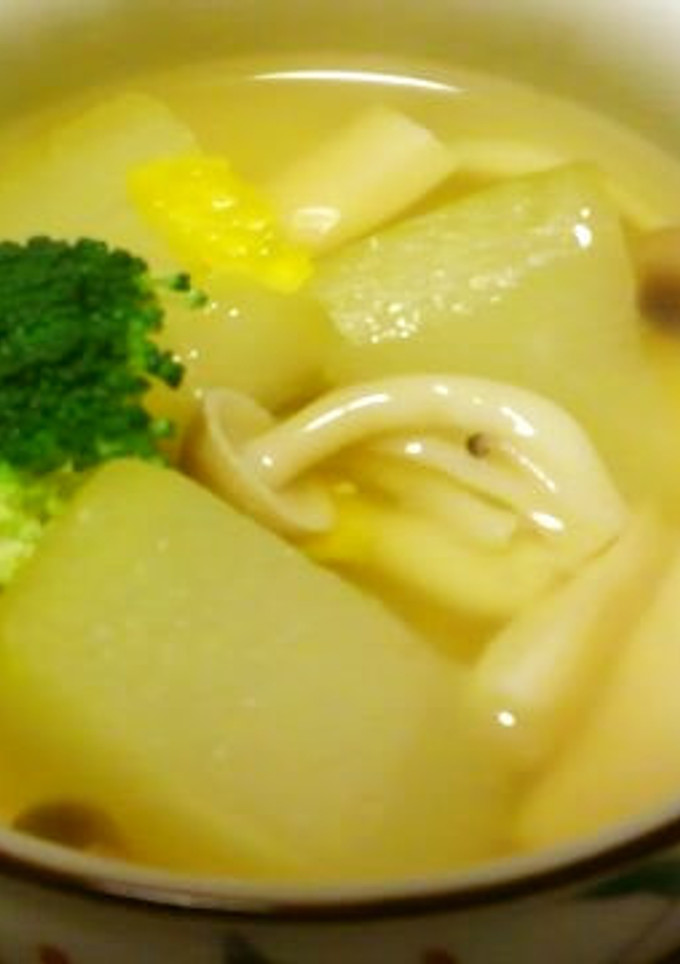 冬瓜・きのこ　とろ～りあっさり煮-レシピのメイン写真
