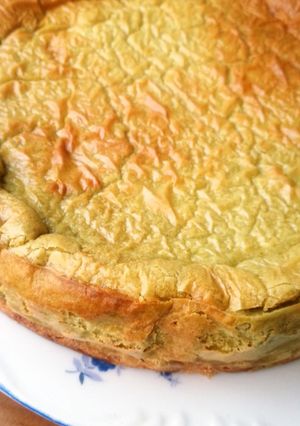 簡単♡抹茶のベイクドチーズケーキ-レシピのメイン写真