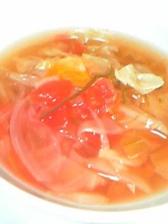 ヘルシー!野菜スープ-レシピのメイン写真