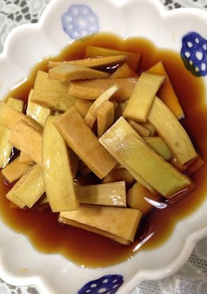 大根の皮のお漬物-レシピのメイン写真