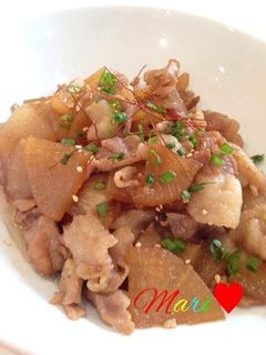 ♡しみしみ大根&豚バラの旨煮♡-レシピのメイン写真