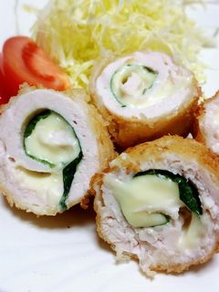 ささみのしそチーズロールフライ-レシピのメイン写真