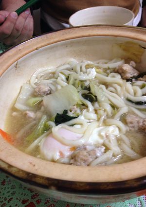 優しい鍋にうどん-レシピのメイン写真