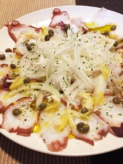 タコのカルパッチョ-レシピのメイン写真