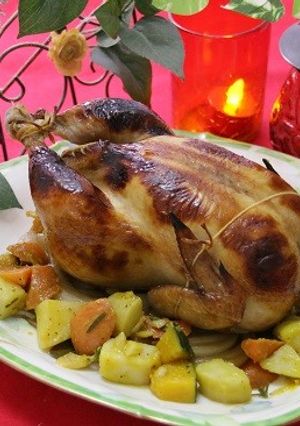 ローストチキン お野菜たっぷり -レシピのメイン写真
