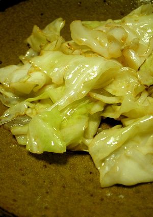 キャベツの甘酢炒め-レシピのメイン写真
