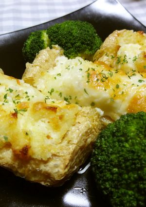 油揚げのおからガーリックマヨ焼き-レシピのメイン写真