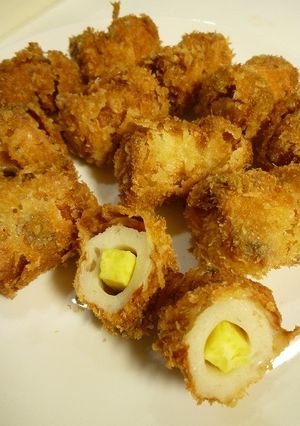 竹輪と薩摩芋のフライ-レシピのメイン写真