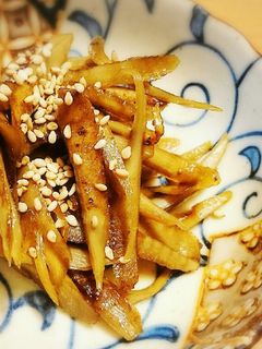 超簡単!きんぴらごぼう-レシピのメイン写真