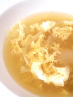 コンソメでたまごスープ-レシピのメイン写真