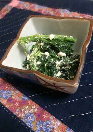 ほうれん草のカッテージチーズあえ-レシピのメイン写真