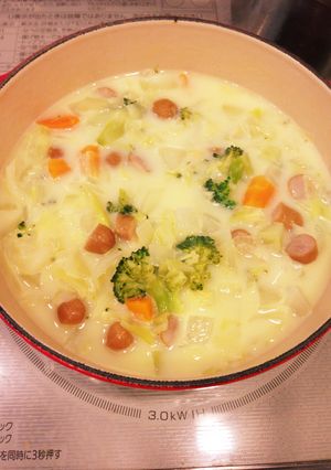 一日分の野菜丸ごとスープ-レシピのメイン写真