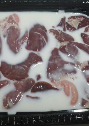 鉄分補給！鳥レバーを牛乳で下処理！-レシピのメイン写真
