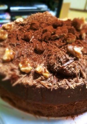 チョコ好きさんに3層チョコケーキ♡-レシピのメイン写真