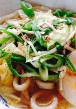 大人の〆うどん-レシピのメイン写真