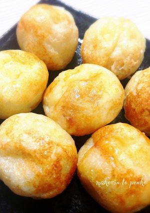 卵無しで美味しい♫米米チーズたこ焼き-レシピのメイン写真