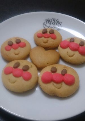 HMで簡単♪アンパンマンｸｯｷｰ-レシピのメイン写真