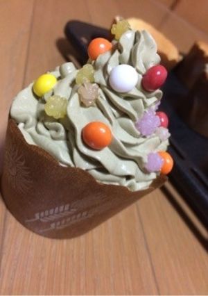 クリスマスツリーのカップケーキ-レシピのメイン写真