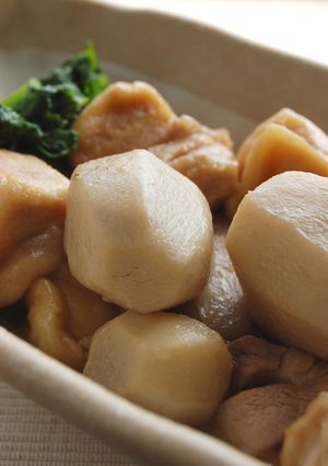 鶏肉と里芋の煮物◇治部煮風◇-レシピのメイン写真