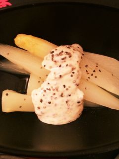 ホワイトアスパラ マヨマスタードソース-レシピのメイン写真