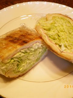 おひとりさまのラップサンド-レシピのメイン写真