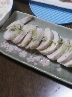 鶏ハムバジル味-レシピのメイン写真