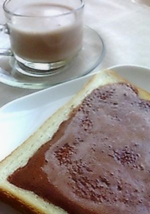 ココア粉末1杯で★満足♪スイートな朝食♥-レシピのメイン写真