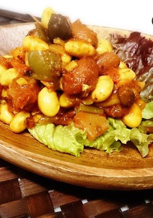 無塩料理☆玄米菜食の為のチリコンカン-レシピのメイン写真