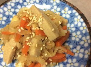 簡単！切干大根と高野豆腐の煮物-レシピのメイン写真