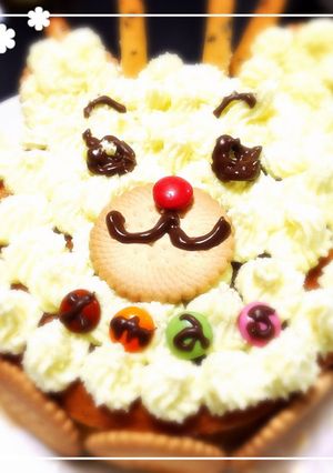 トナカイさんのケーキ-レシピのメイン写真