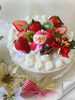 2014 わが家のクリスマスケーキ!-レシピのメイン写真