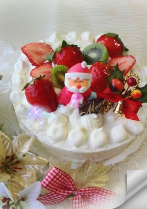 2014　わが家のクリスマスケーキ！-レシピのメイン写真