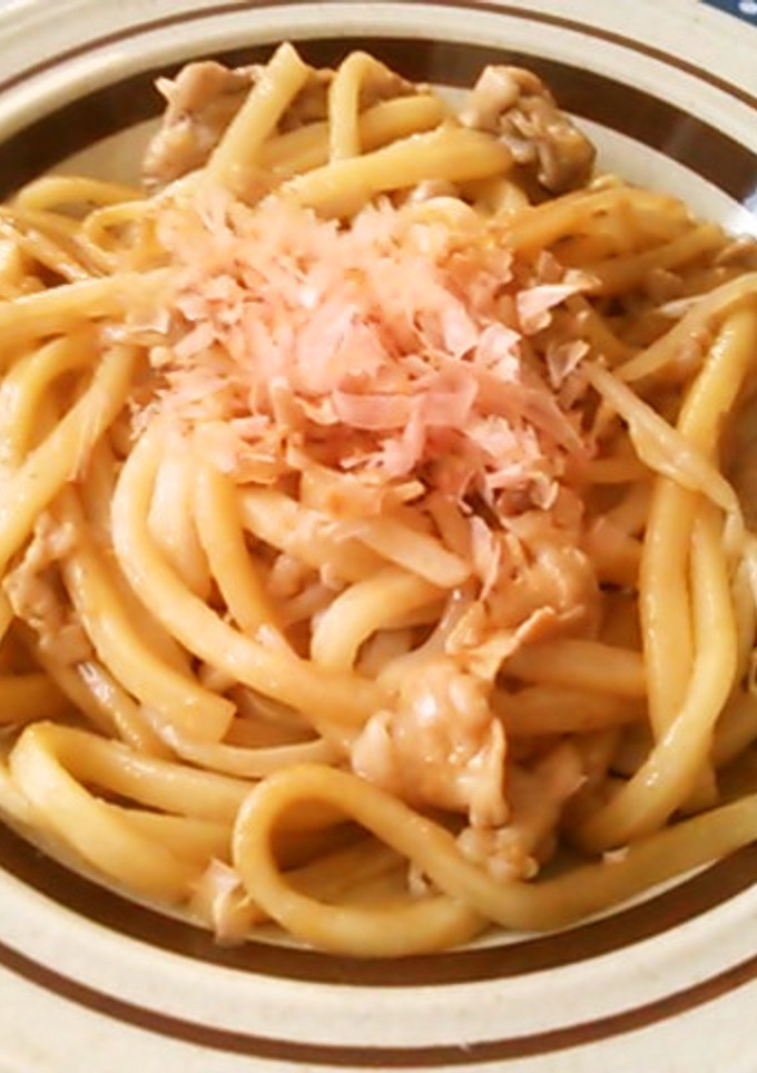 もやし炒めリメイク☆お手軽焼きうどん♪-レシピのメイン写真