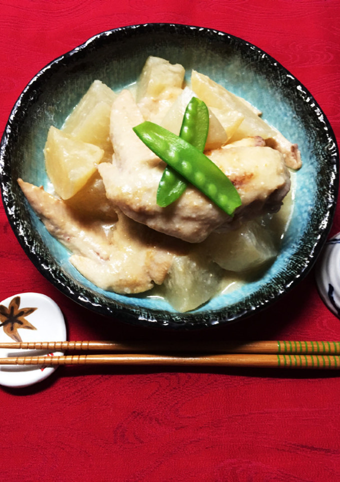 とろ〜り美味しい鶏手羽先の甘酒煮-レシピのメイン写真