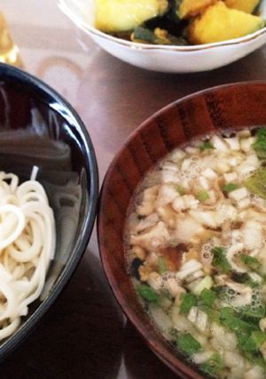 そうめん 豚つけ汁-レシピのメイン写真