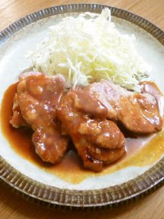ポークソテー・ケチャップソース♪-レシピのメイン写真