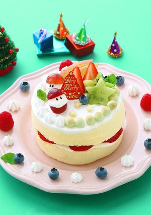 離乳食　クリスマス ケーキ-レシピのメイン写真