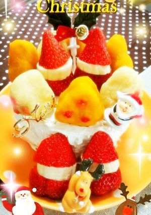犬用♡クリスマスケーキ♪-レシピのメイン写真