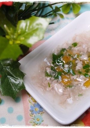 離乳食中期　マグロと青梗菜のトロトロ煮-レシピのメイン写真