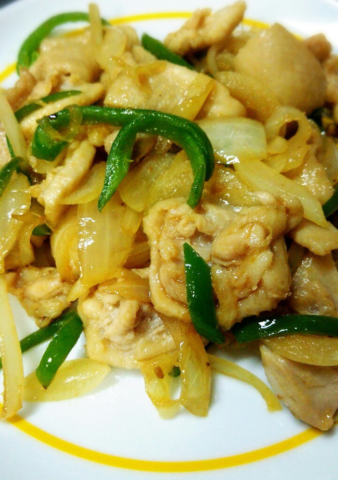 焼肉のタレで鶏皮炒め♡-レシピのメイン写真
