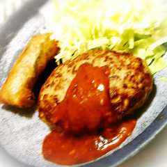รูปของ 簡単☆基本のハンバーグ