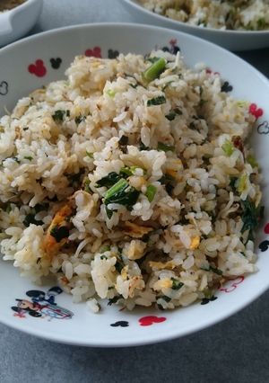 ☆小松菜としらすのチャーハン☆-レシピのメイン写真
