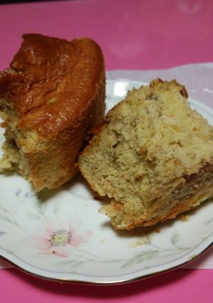 バナナシフォンケーキ-レシピのメイン写真