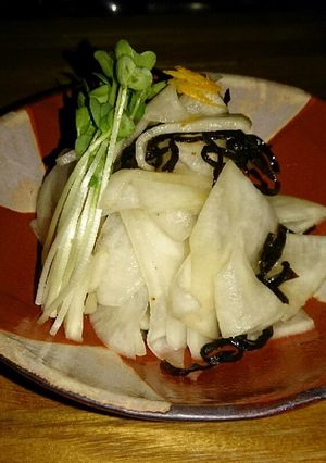 聖護院大根の塩こんぶ和え♪-レシピのメイン写真