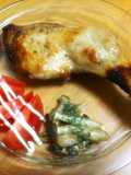 オーブンで骨付きもも肉のローストチキン♫
