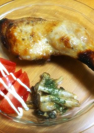 オーブンで骨付きもも肉のローストチキン♫-レシピのメイン写真